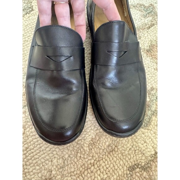 Polo By Ralph Lauren Calfskin Black Mens Loafers Shoes Size 10.5 D Leather main image 8